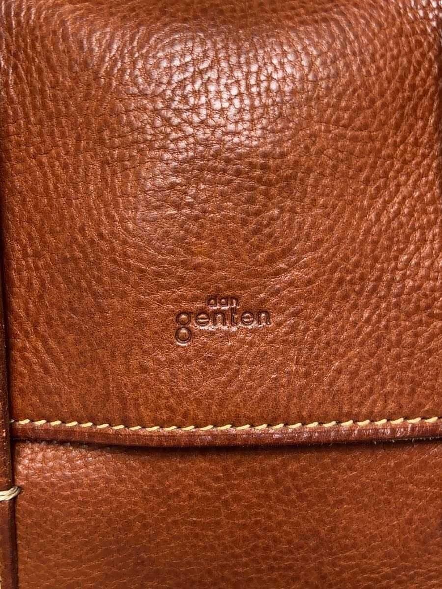 GENTEN Tote Bag Leather BRW 5