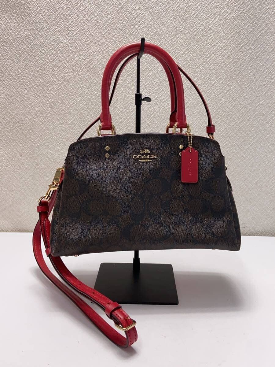 COACH Handbag PVC All Over Pattern 91494