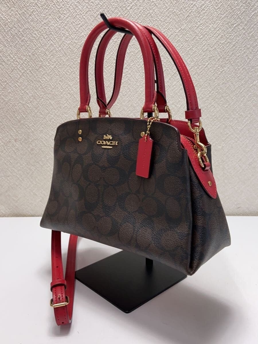 COACH Handbag PVC All Over Pattern 91494 2