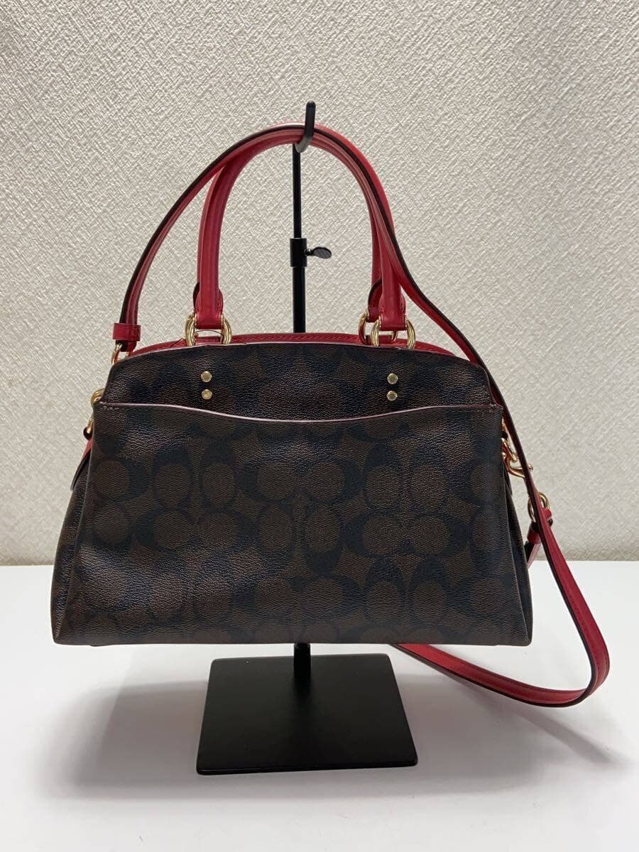 COACH Handbag PVC All Over Pattern 91494 3