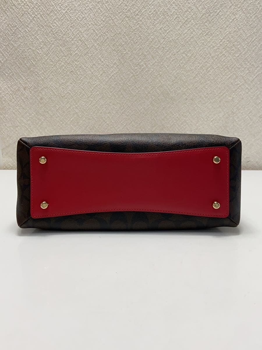 COACH Handbag PVC All Over Pattern 91494 4