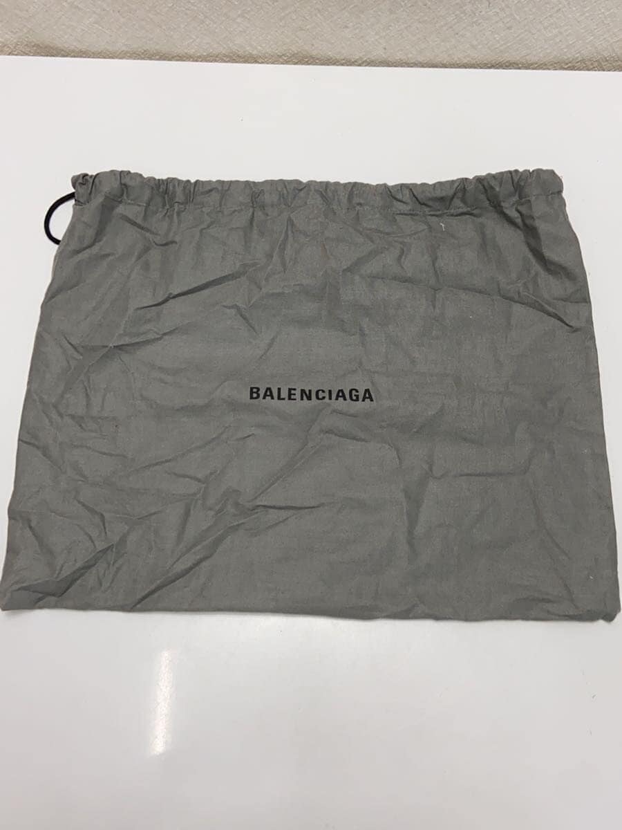 BALENCIAGA Handbag Leather BLK Solid 8