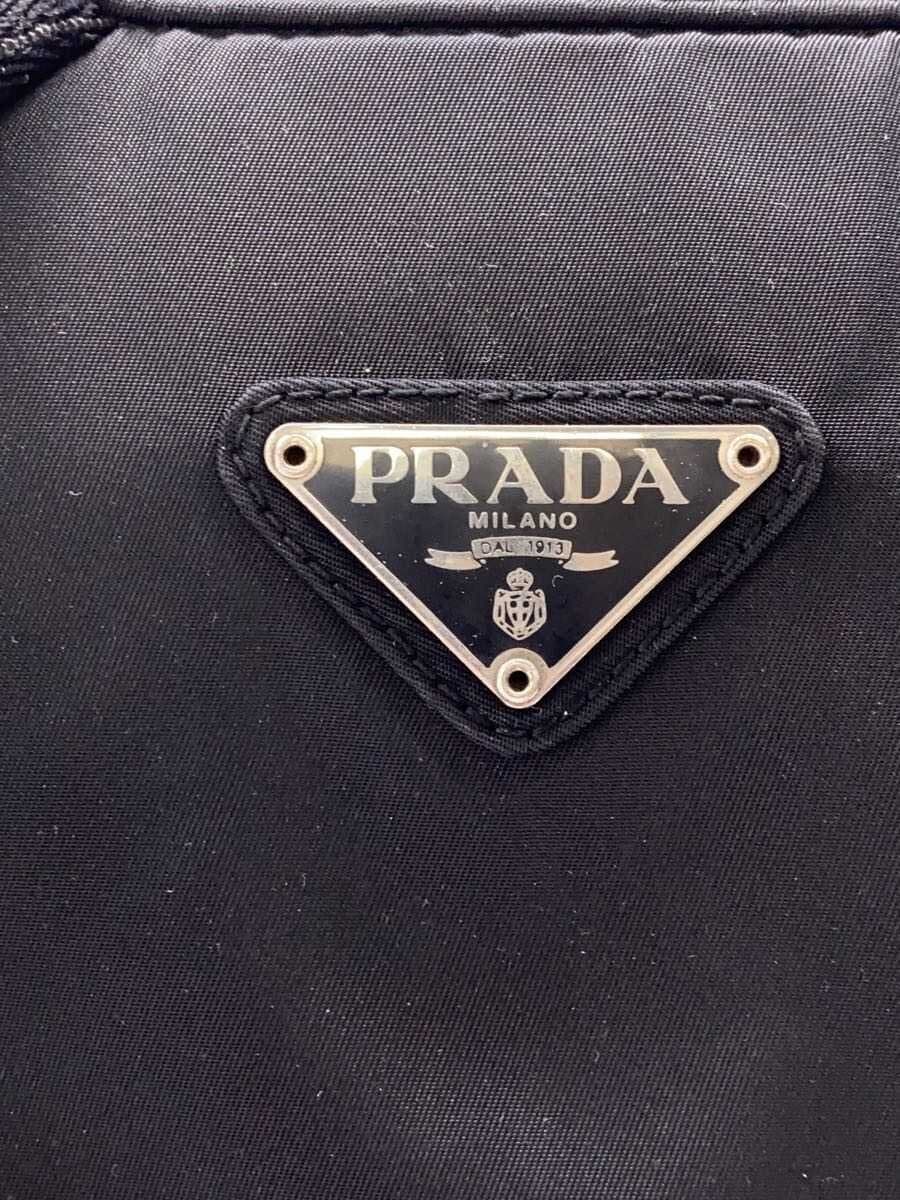 PRADA Backpack Nylon BLK V164 5