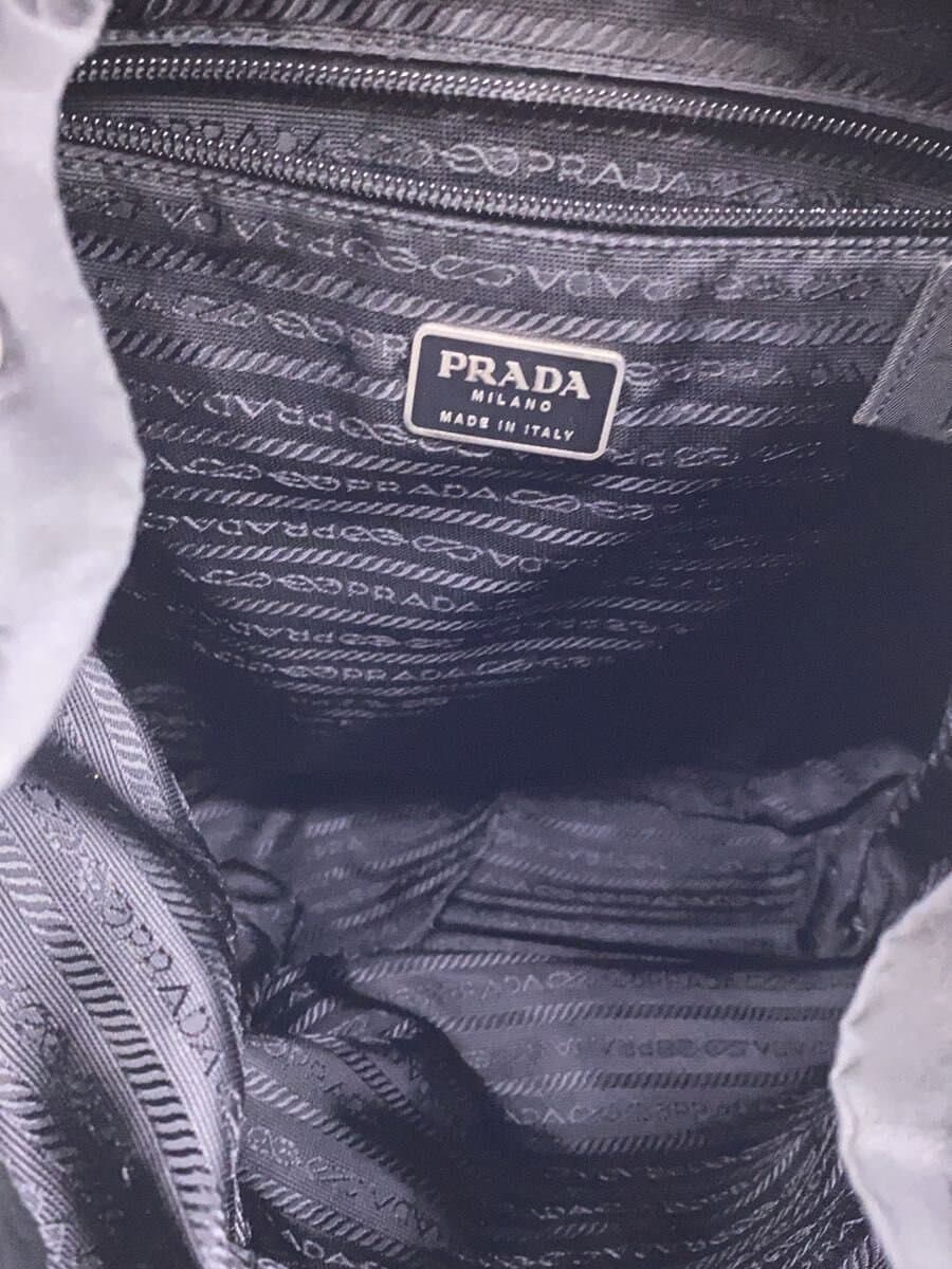 PRADA Backpack Nylon BLK V164 6