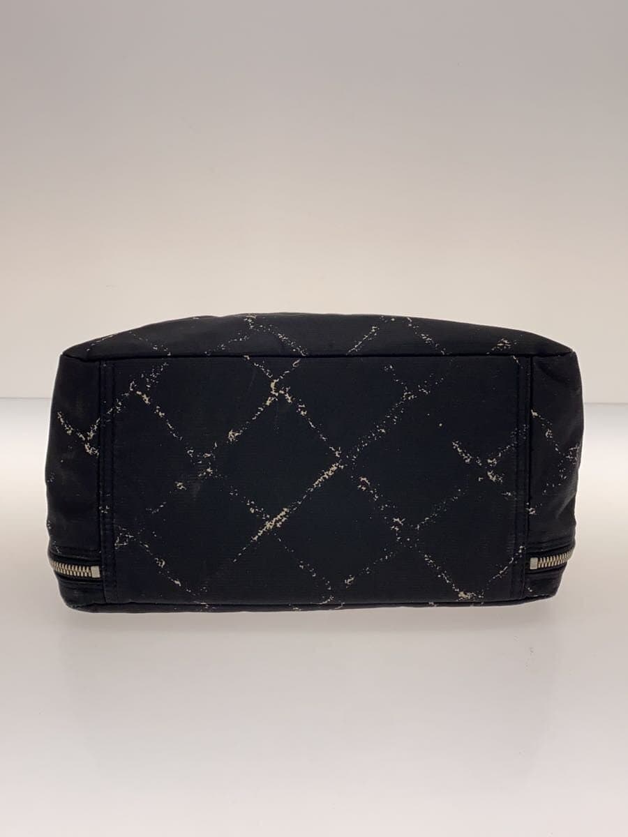 CHANEL Bag Nylon BLK All Over Pattern 4