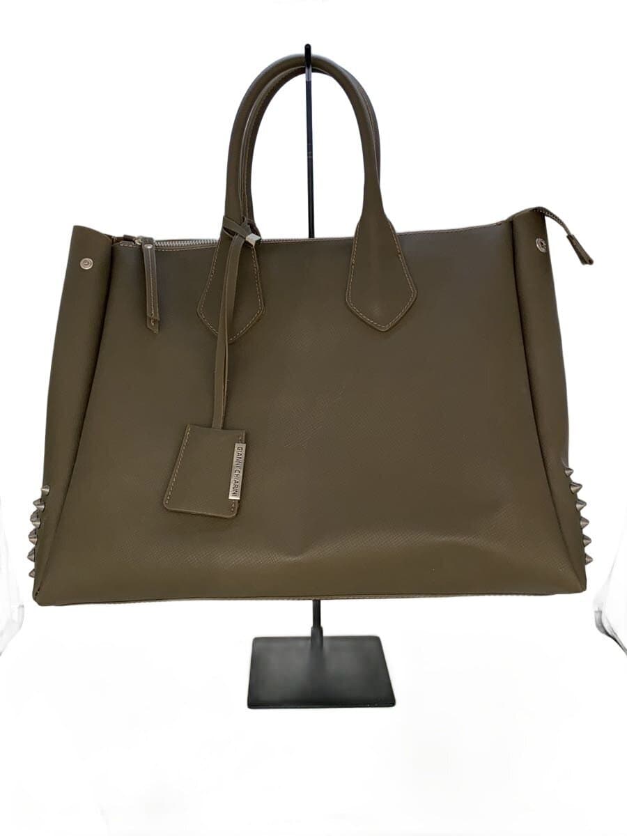 GIANNI CHIARINI Gianni Carry Ni Tote Bag PVC KHK Solid