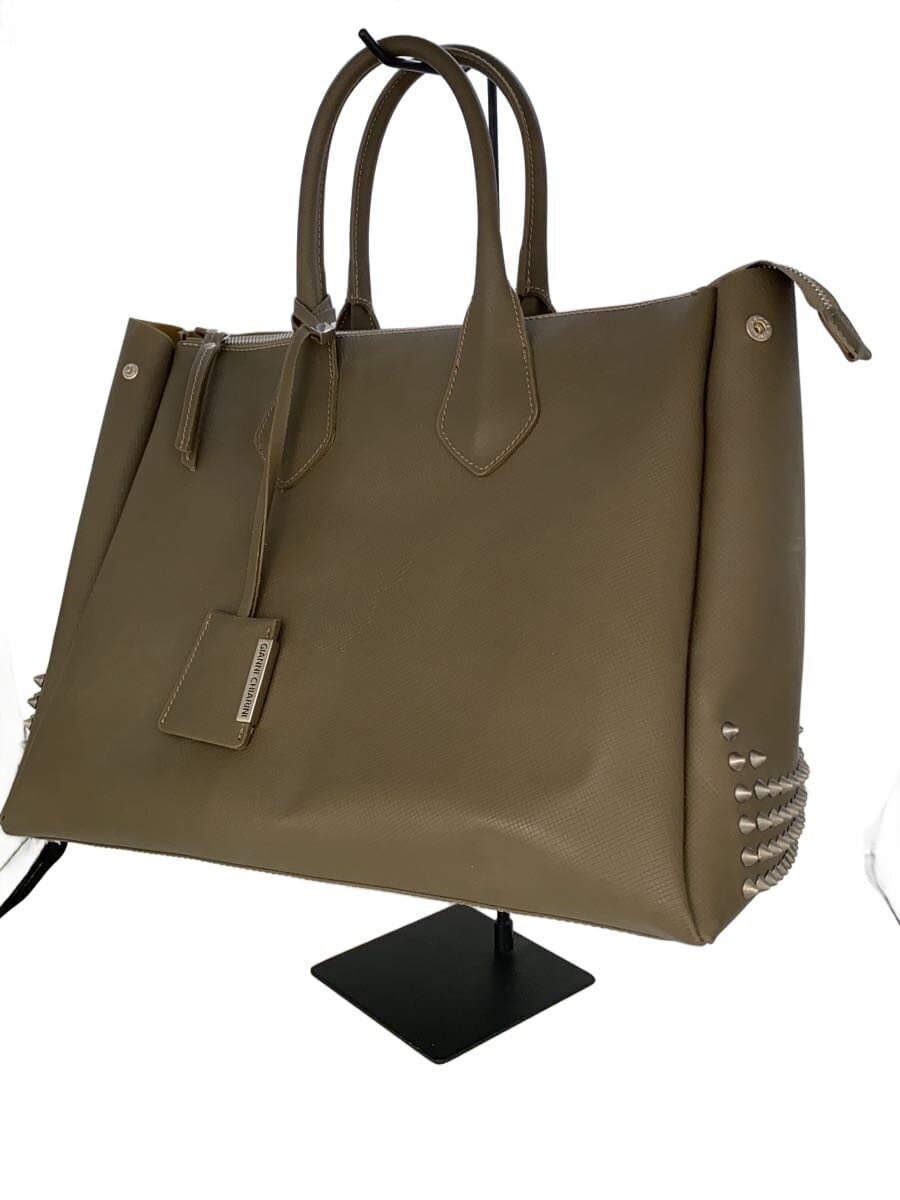 GIANNI CHIARINI Gianni Carry Ni Tote Bag PVC KHK Solid 2