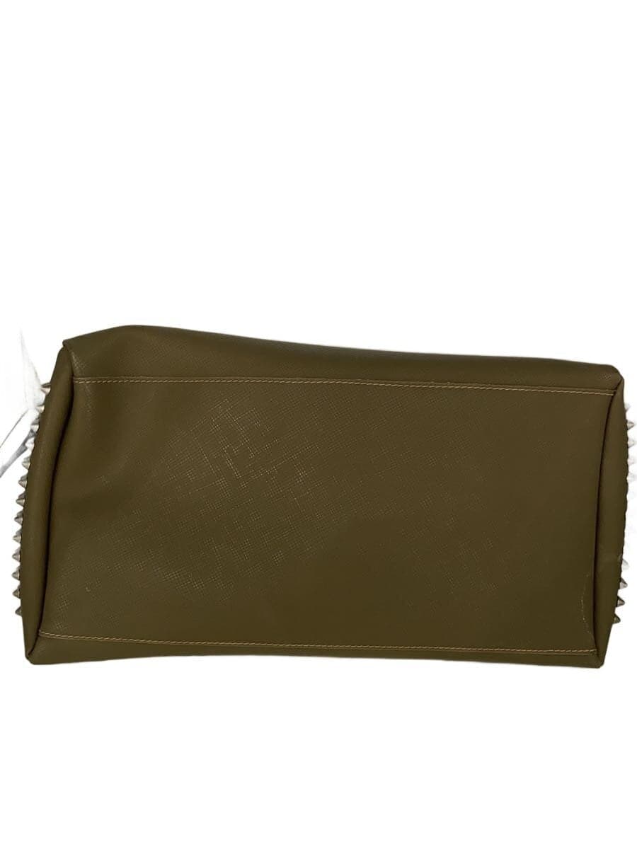 GIANNI CHIARINI Gianni Carry Ni Tote Bag PVC KHK Solid 4