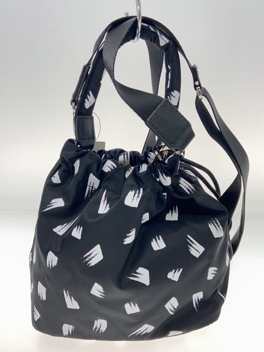 agnes b. Shoulder Bag Nylon BLK WAS13A-01 3