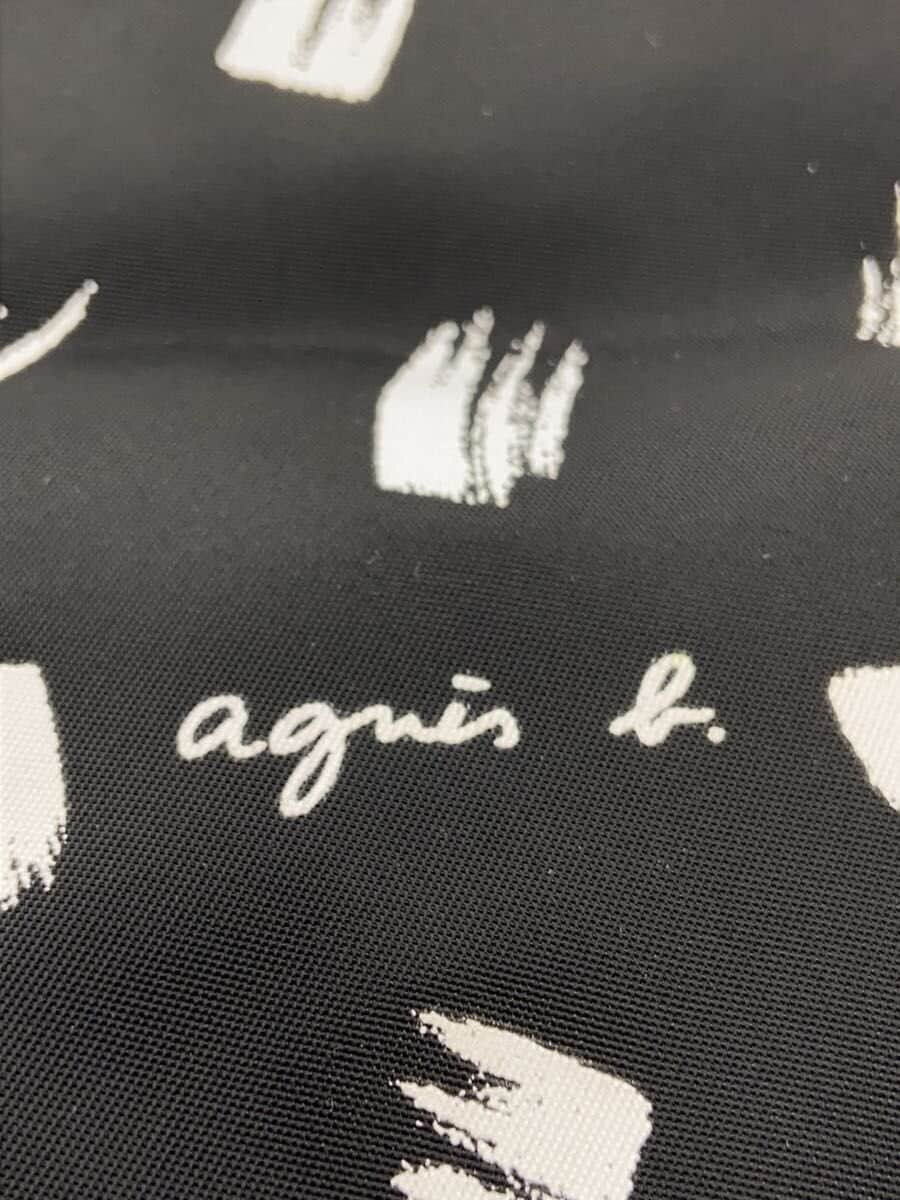 agnes b. Shoulder Bag Nylon BLK WAS13A-01 5