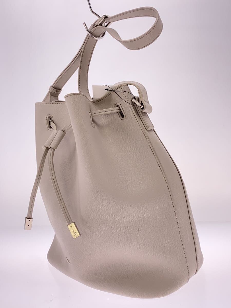 agnes b. Shoulder Bag PVC GRY 2