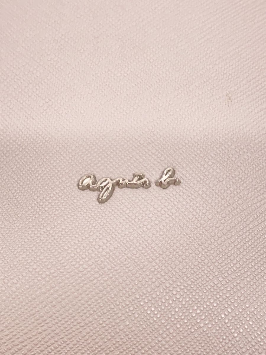 agnes b. Shoulder Bag PVC GRY 5