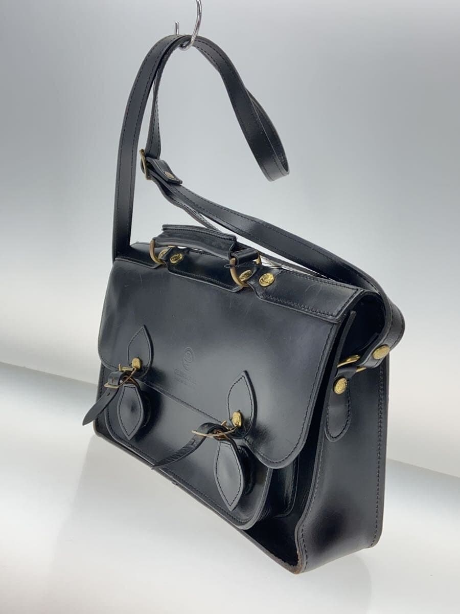 GLENROYAL Shoulder Bag Leather BLK 2