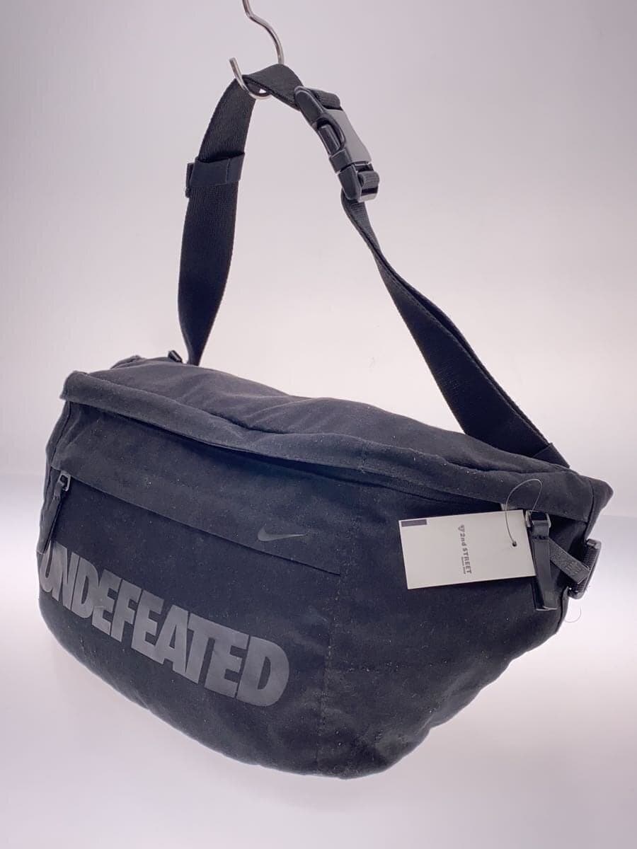 UNDEFEATED x NIKE Shoulder Bag Cotton BLK 2