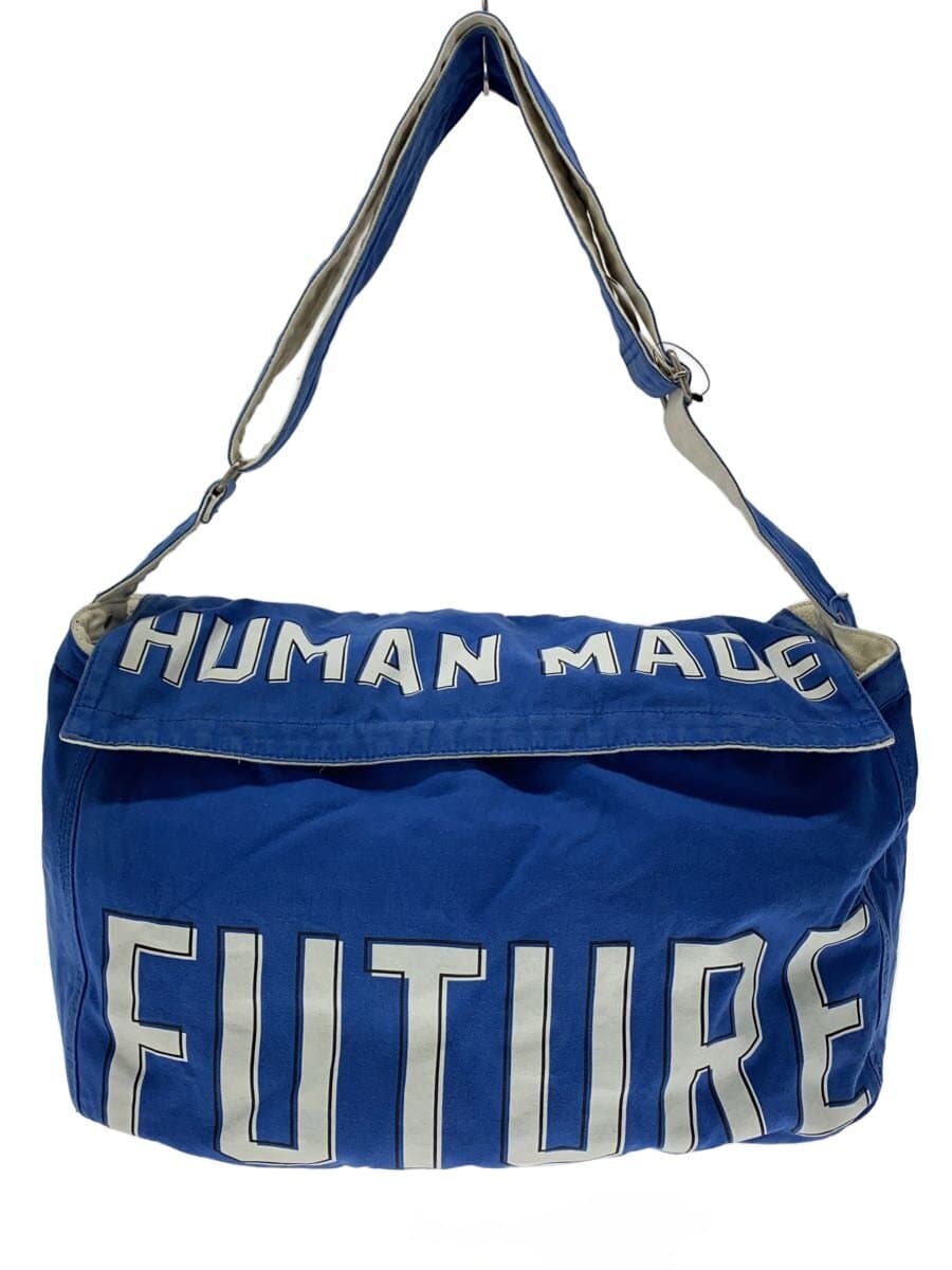 HUMAN MADE Shoulder Bag Cotton BLU