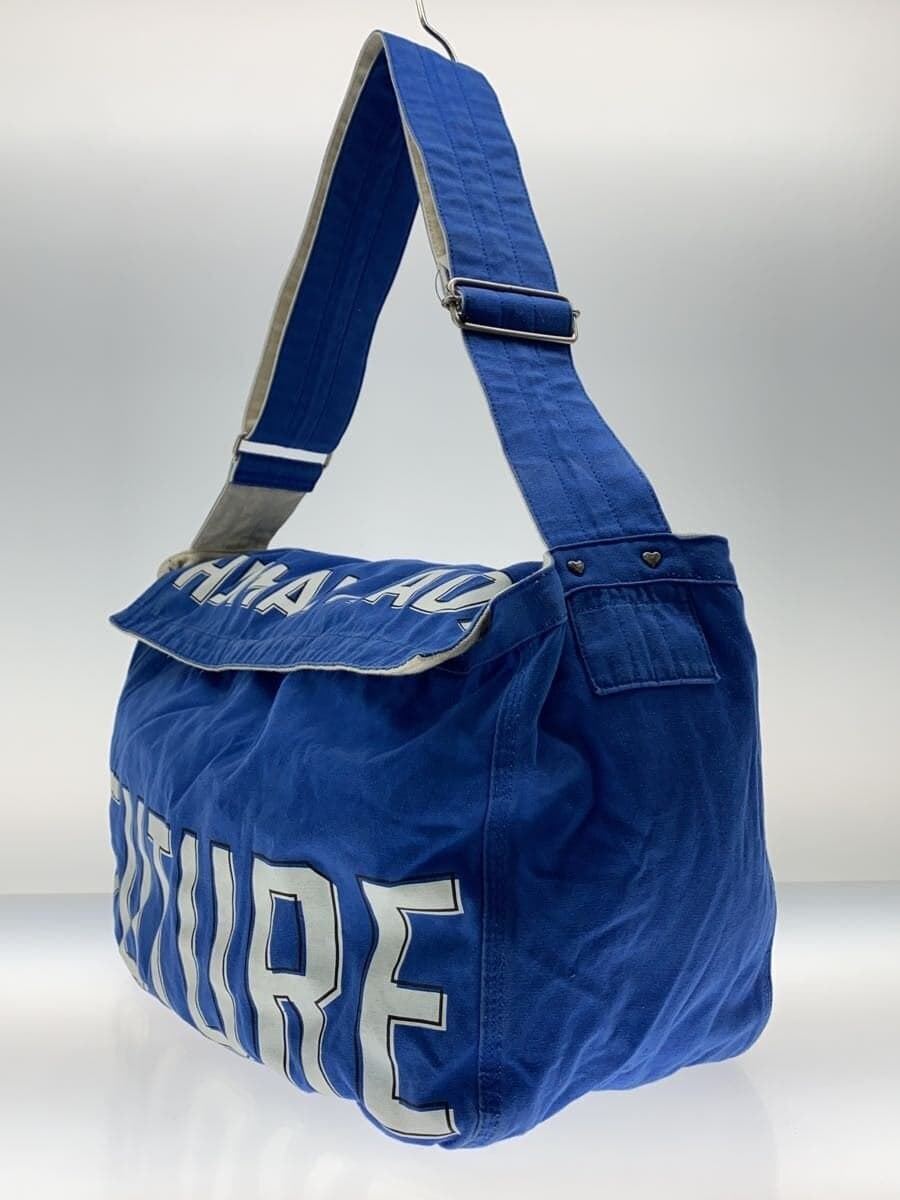 HUMAN MADE Shoulder Bag Cotton BLU 2