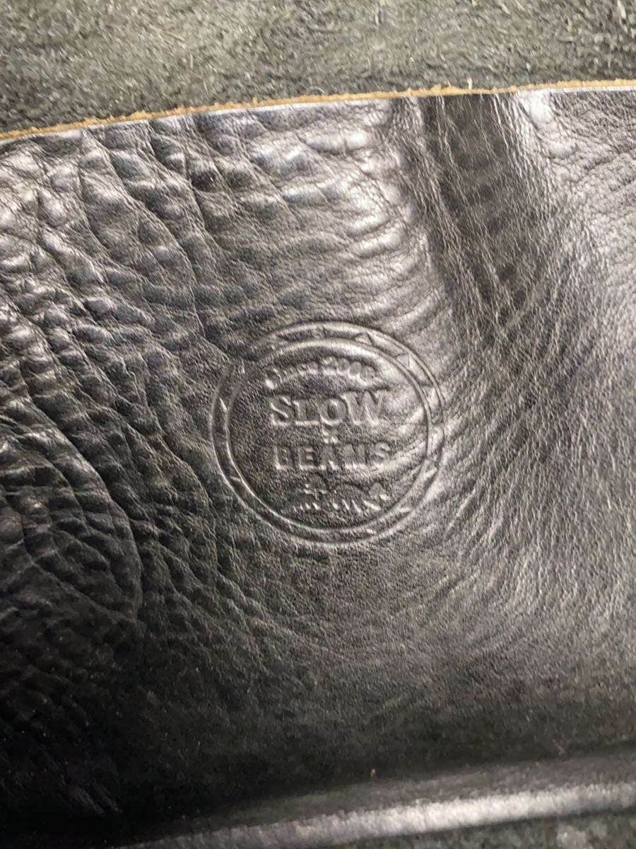 SLOW Tote Bag Leather BLK 5