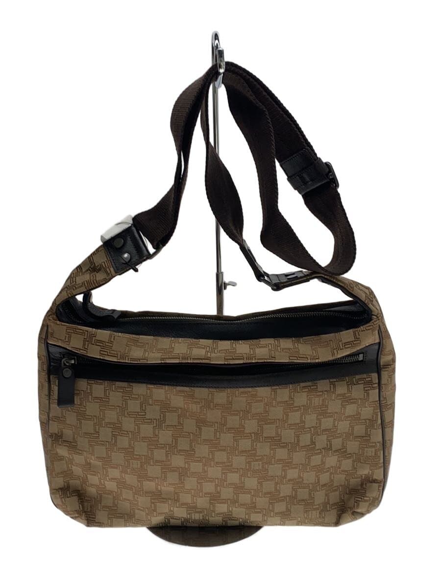 dunhill shoulder bag canvas BRW all-over pattern