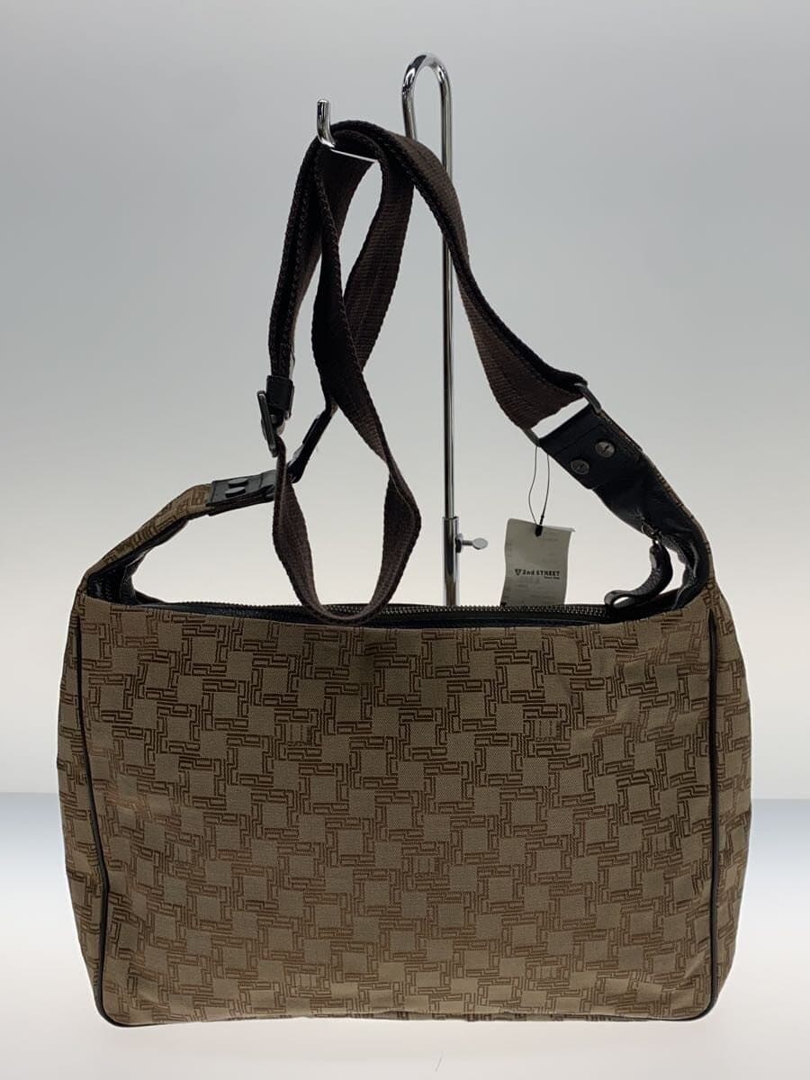 dunhill shoulder bag canvas BRW all-over pattern 3