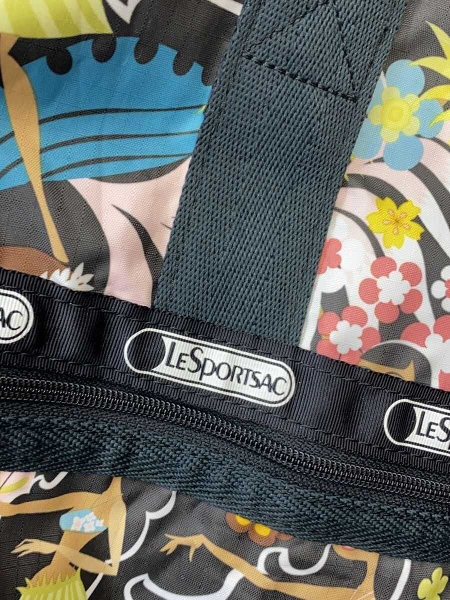 LESPORTSAC Boston Bag Polyester Multicolor All Over Pattern 5