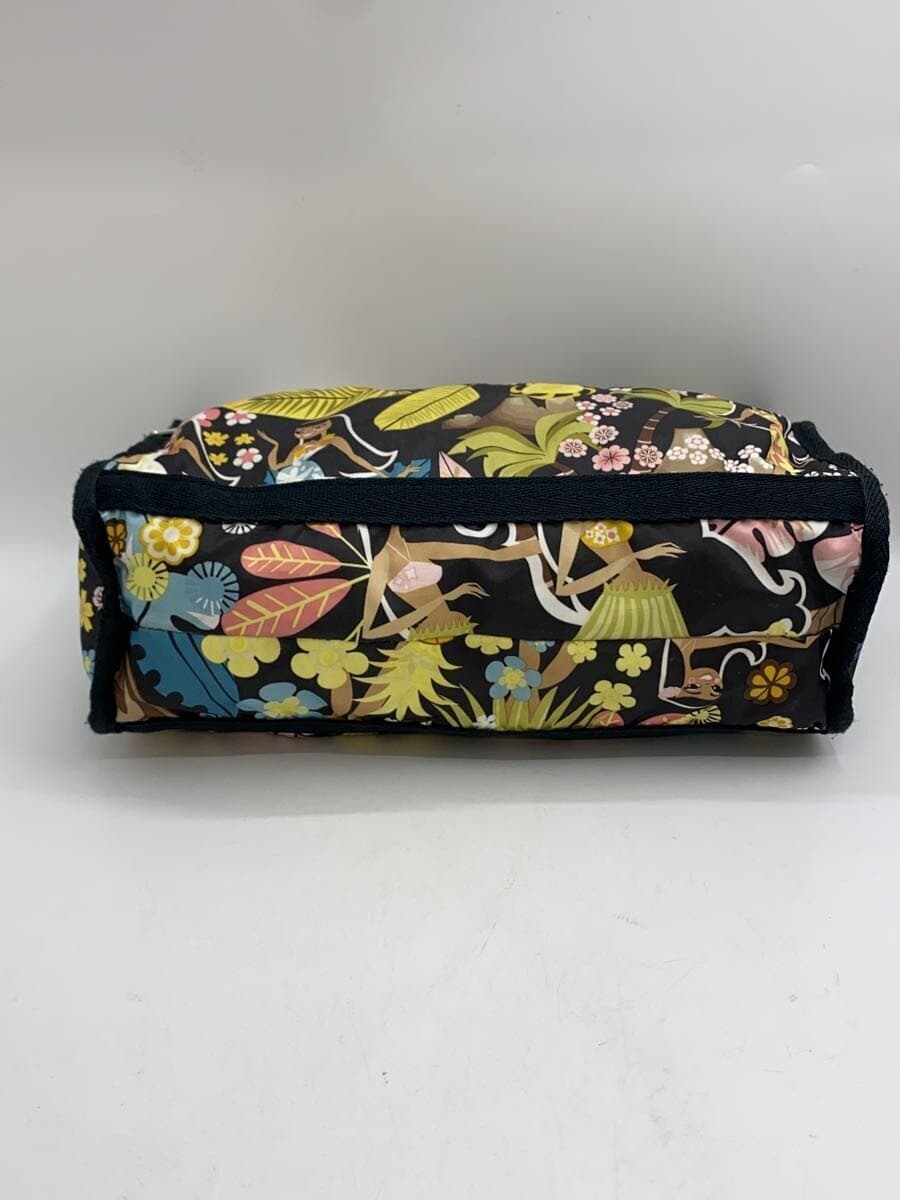 LESPORTSAC Shoulder Bag Polyester Multicolor All Over Pattern 4