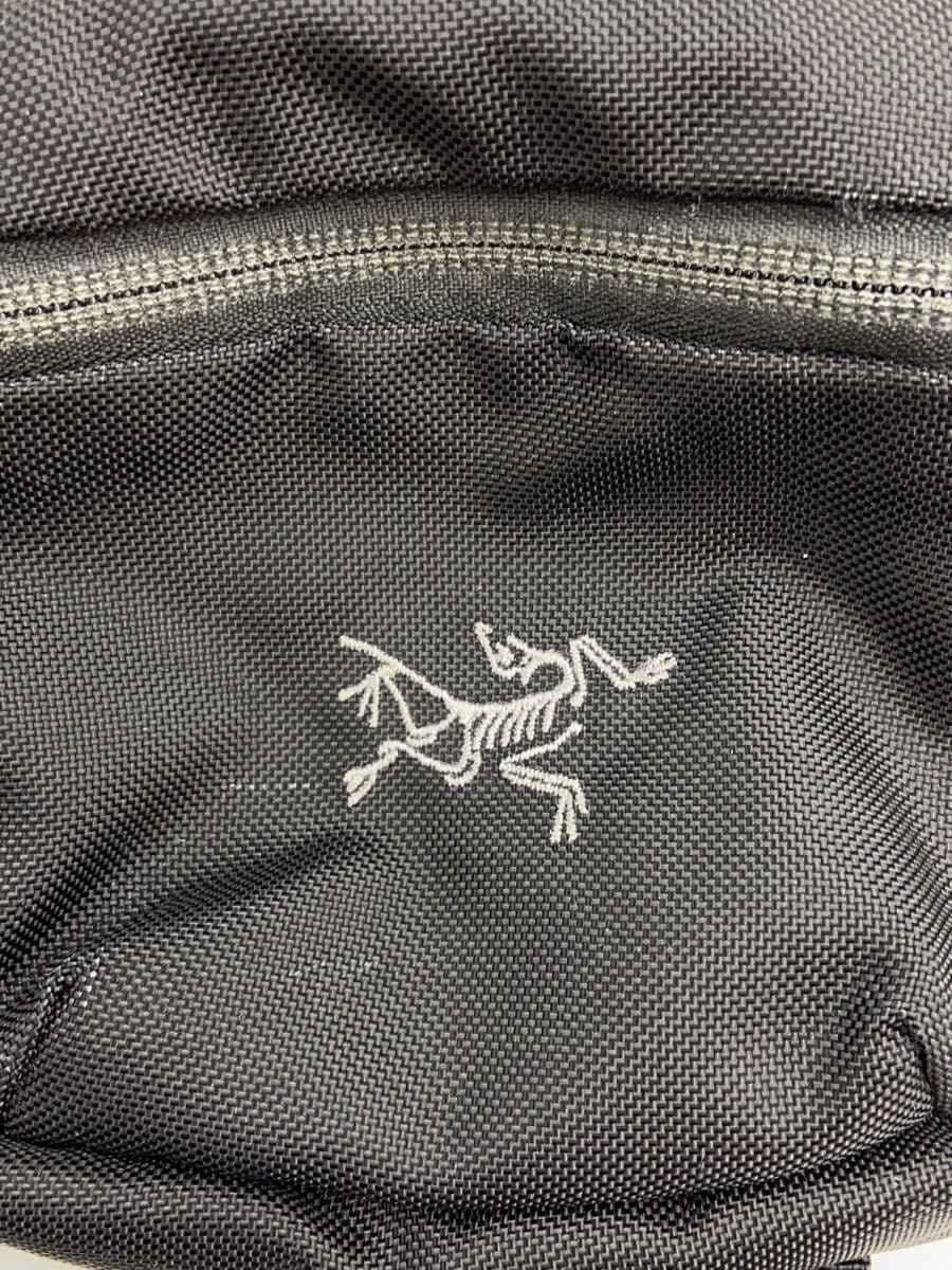 ARC’TERYX VEILANCE Shoulder Bag Nylon BLK Solid 1780-2039 With Wear 5