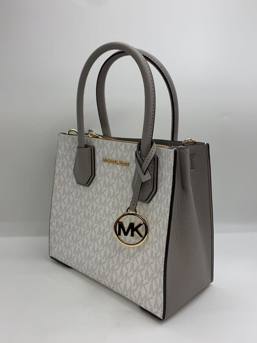MICHAEL KORS Shoulder Bag Leather GRY All Over Pattern 35F3GM9M2B 2