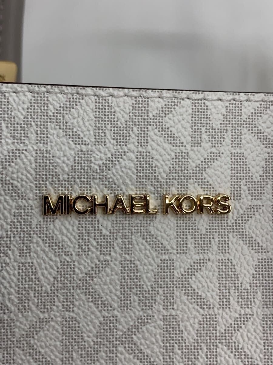 MICHAEL KORS Shoulder Bag Leather GRY All Over Pattern 35F3GM9M2B 5