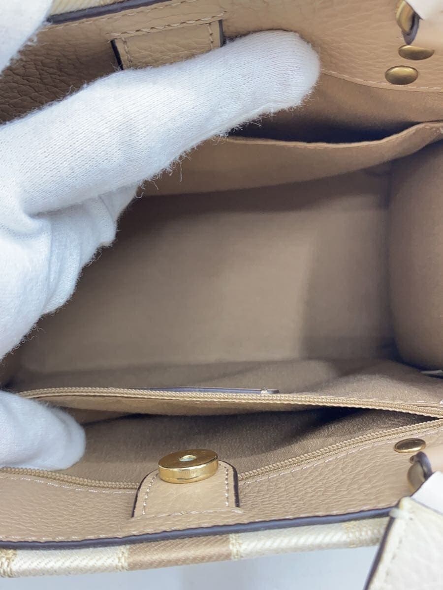 COACH Demps Tote 22 Tote Bag Canvas CRM C8417 6