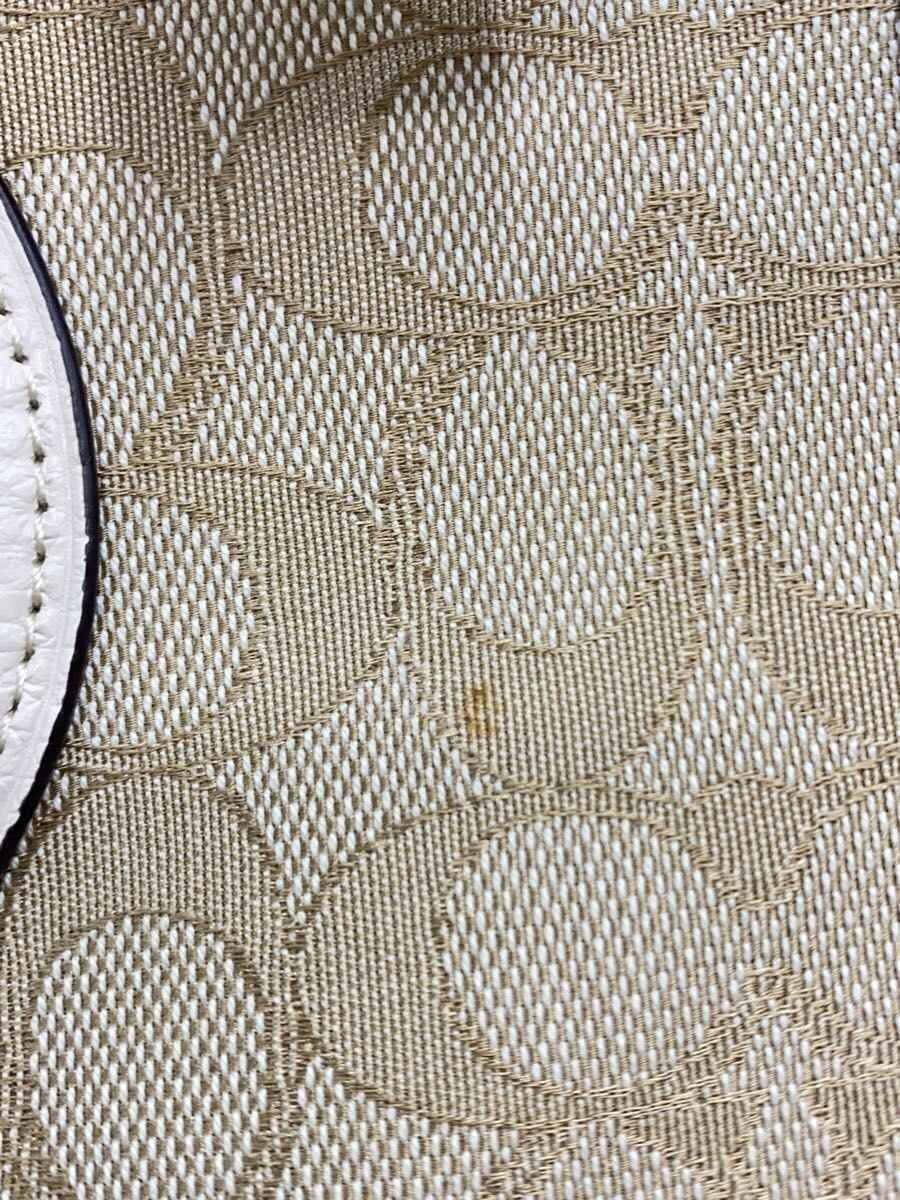 COACH Demps Tote 22 Tote Bag Canvas CRM C8417 7