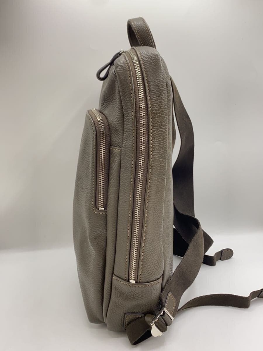 Daniel&BobZZ BACKPACK 27 Shrink-Leather Backpack Leather BRW Solid Color 2