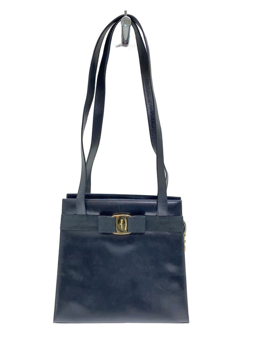 Salvatore Ferragamo tote bag -- BLK plain BL-216676