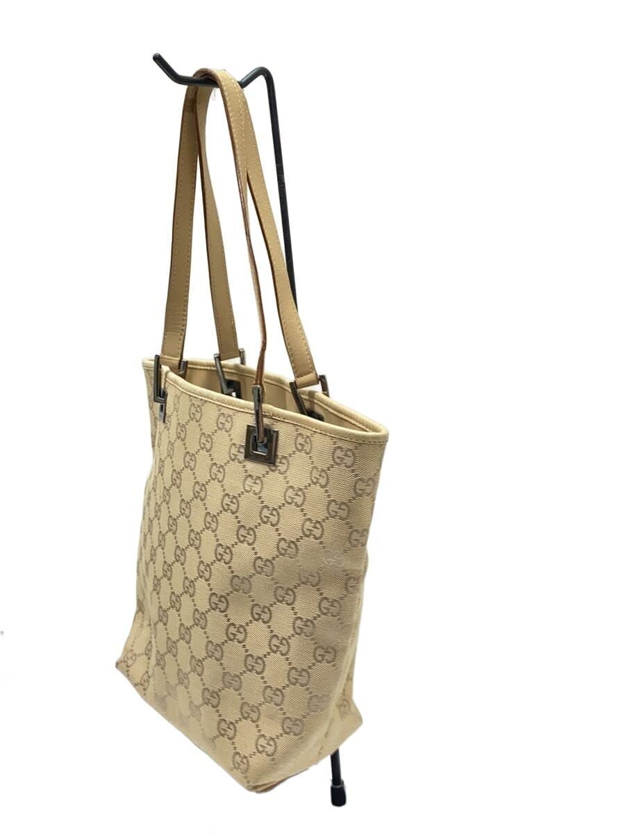 GUCCI tote bag canvas BEG 31244 002058 2