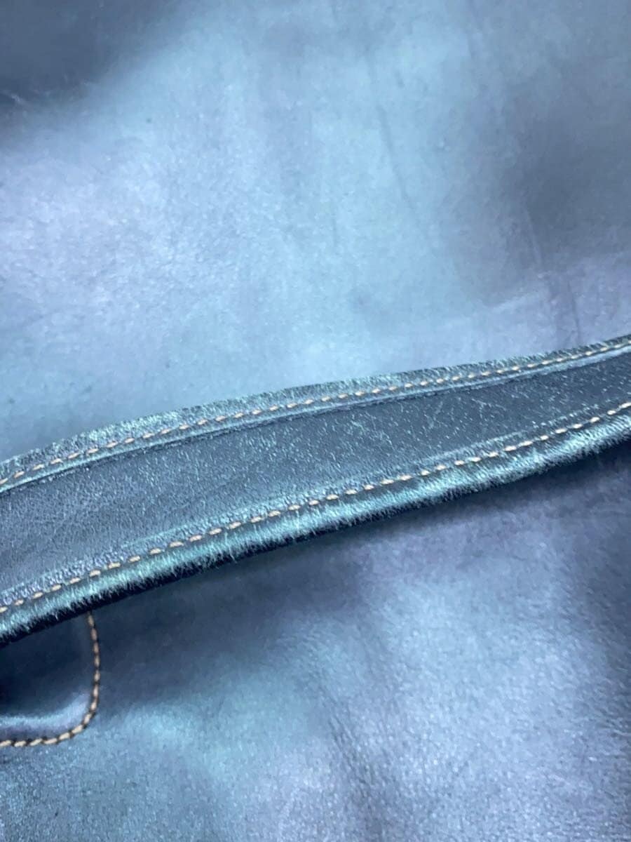 COACH tote bag leather BLK plain 9302 9