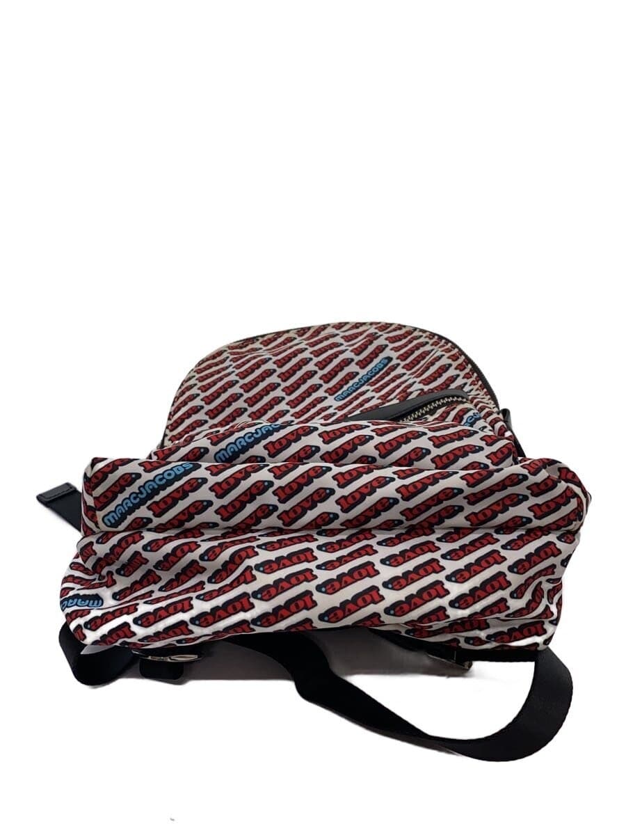 MARC JACOBS backpack nylon WHT all-over pattern M0014033 4