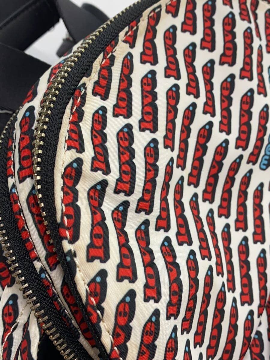 MARC JACOBS backpack nylon WHT all-over pattern M0014033 7