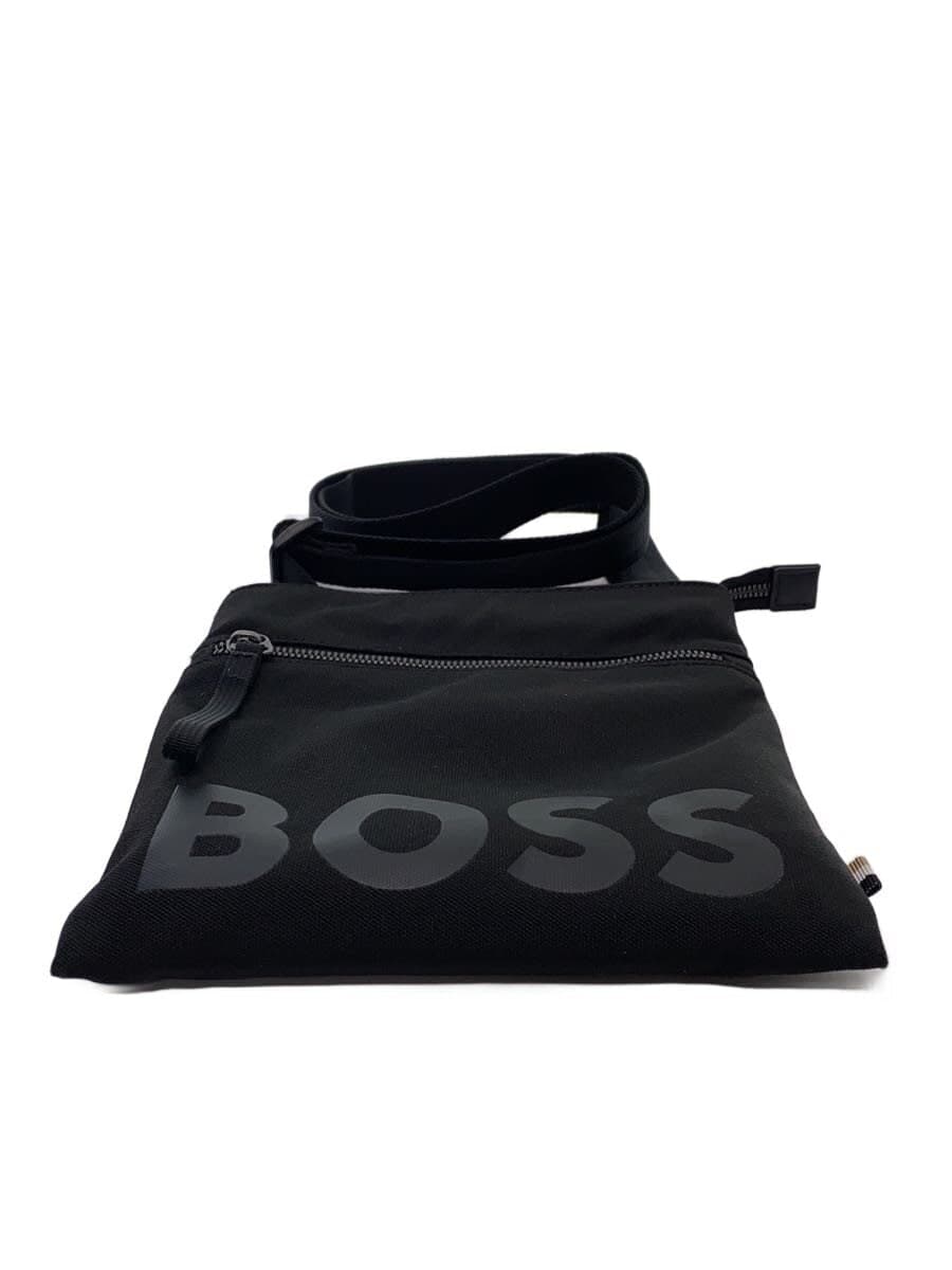 BOSS shoulder bag -- BLK solid color 4