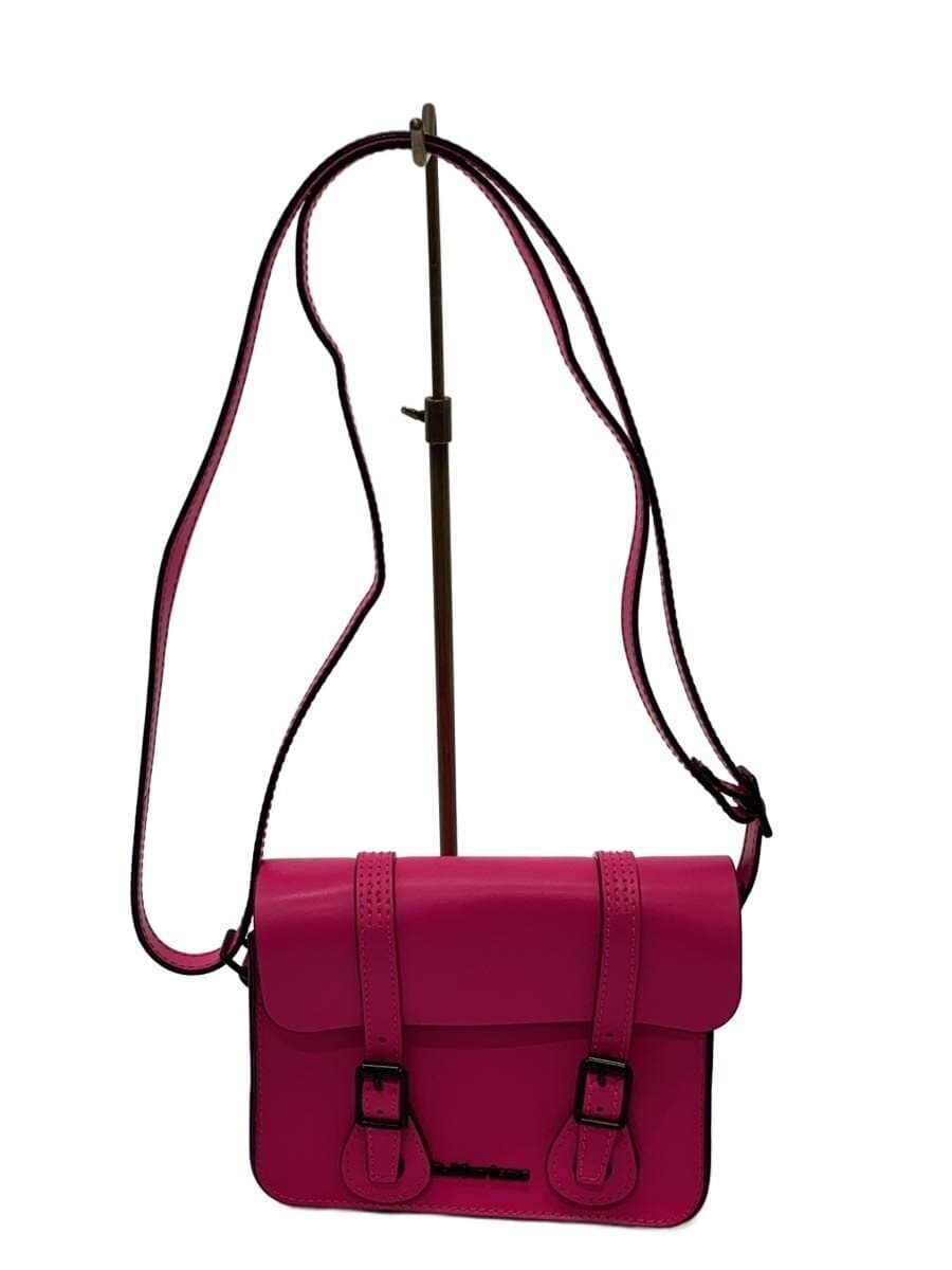 Dr. Martens shoulder bag leather PNK solid color CS02X
