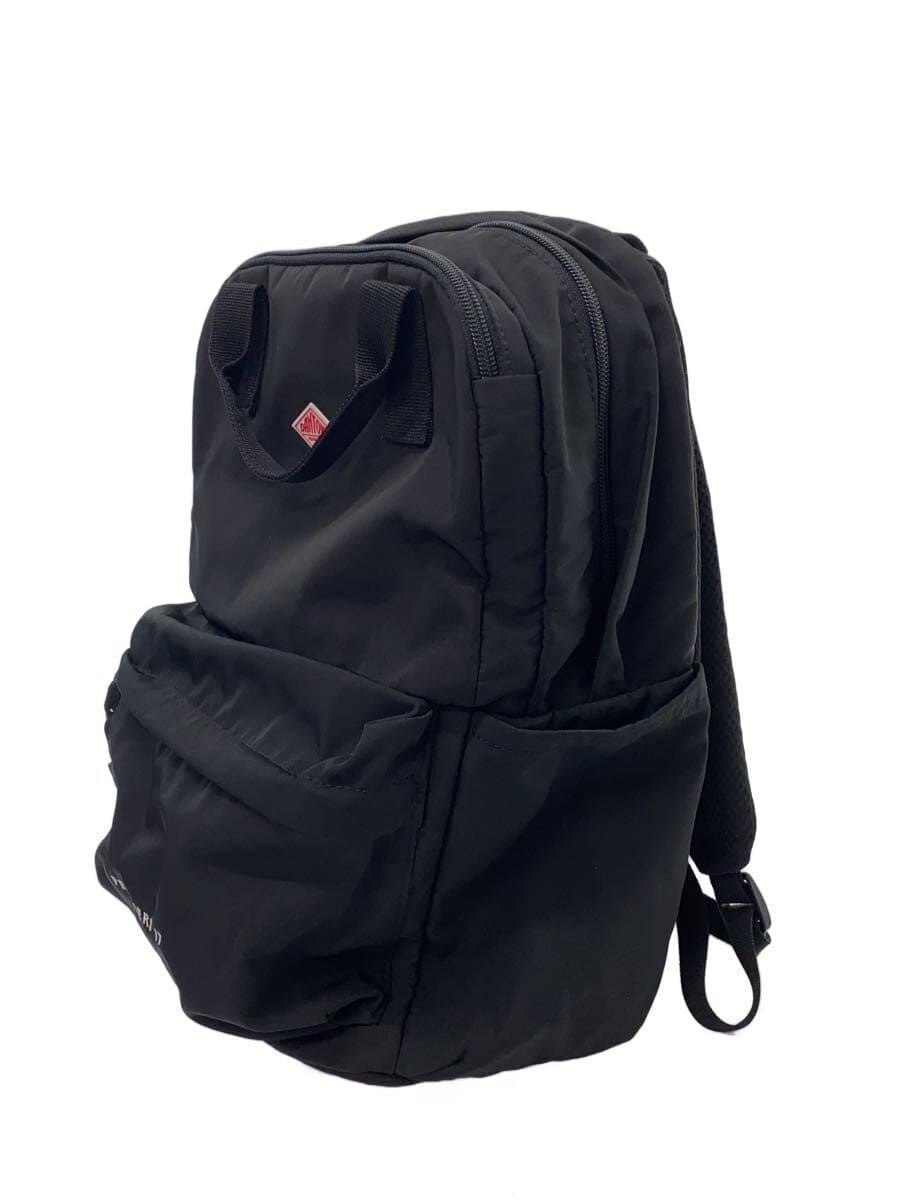 DANTON Backpack Nylon Black Solid Color 2