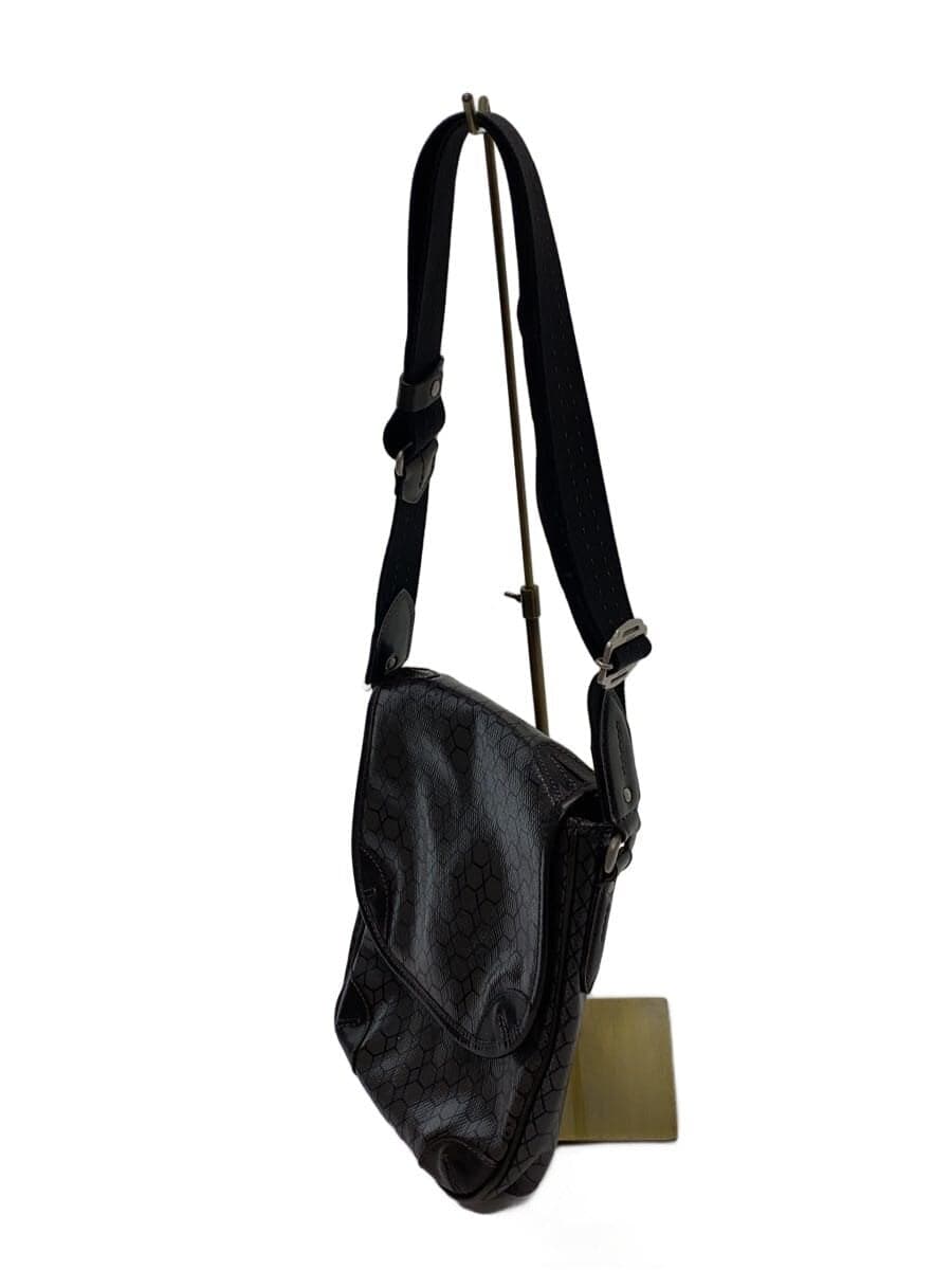 aniary shoulder bag -- GRY all-over pattern honeycomb core 2