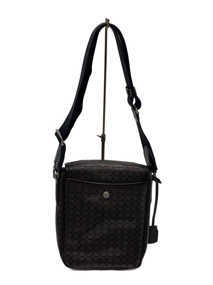 aniary shoulder bag -- GRY all-over pattern honeycomb core 3