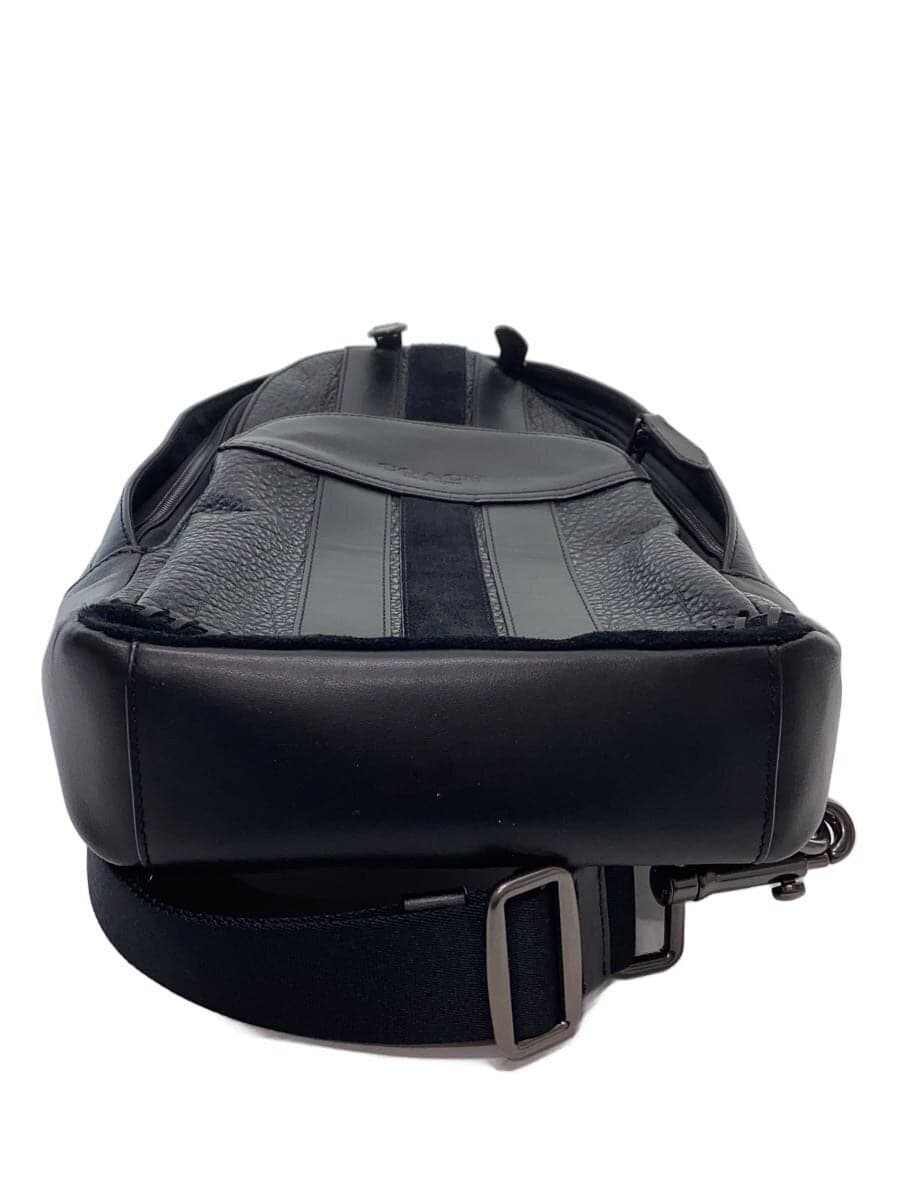 COACH Shoulder Bag Leather Black F49333 4