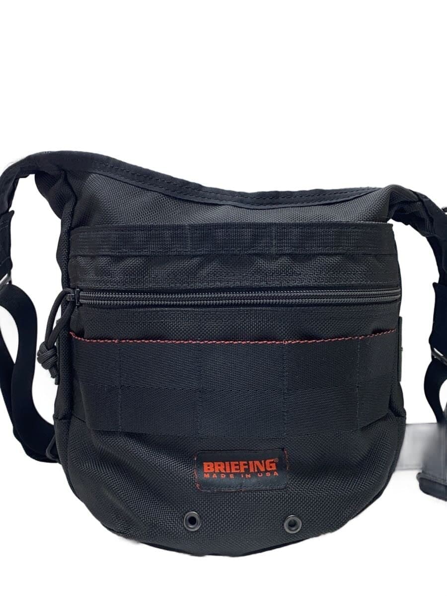 BRIEFING Shoulder Bag PVC BLK Solid