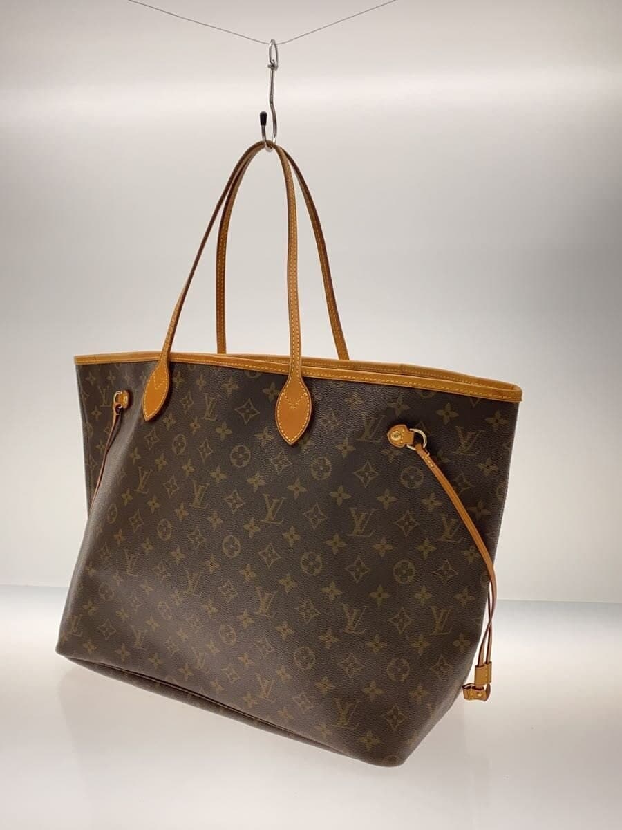LOUIS VUITTON 1) Neverfull GM Monogram Canvas PVC BRW M40157 2