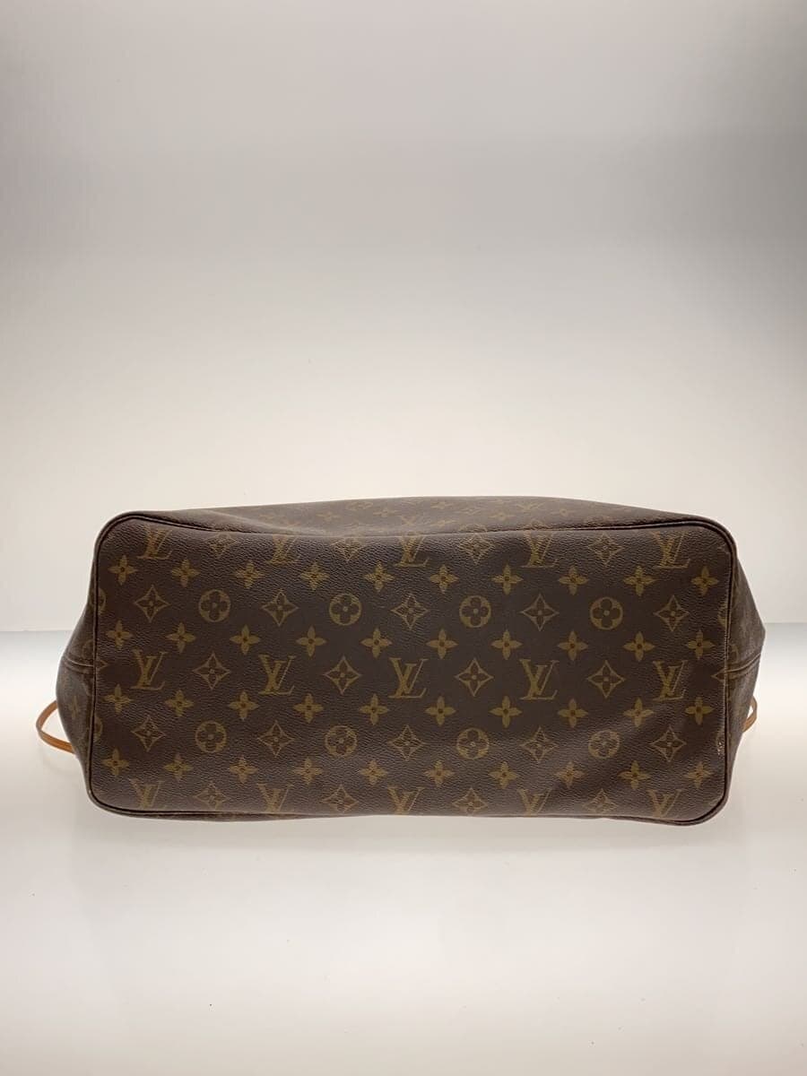 LOUIS VUITTON 1) Neverfull GM Monogram Canvas PVC BRW M40157 4