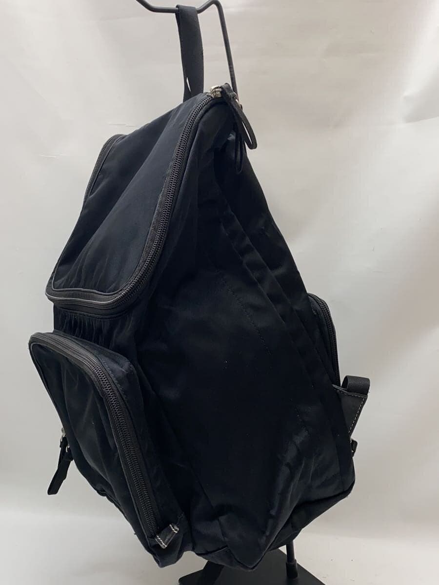 PORTER backpack -- BLK plain 2