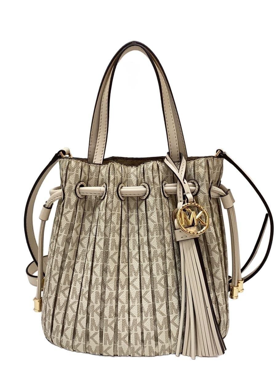 MICHAEL KORS Shoulder Bag PVC CRM Allover Pattern 30F1G9WT0V