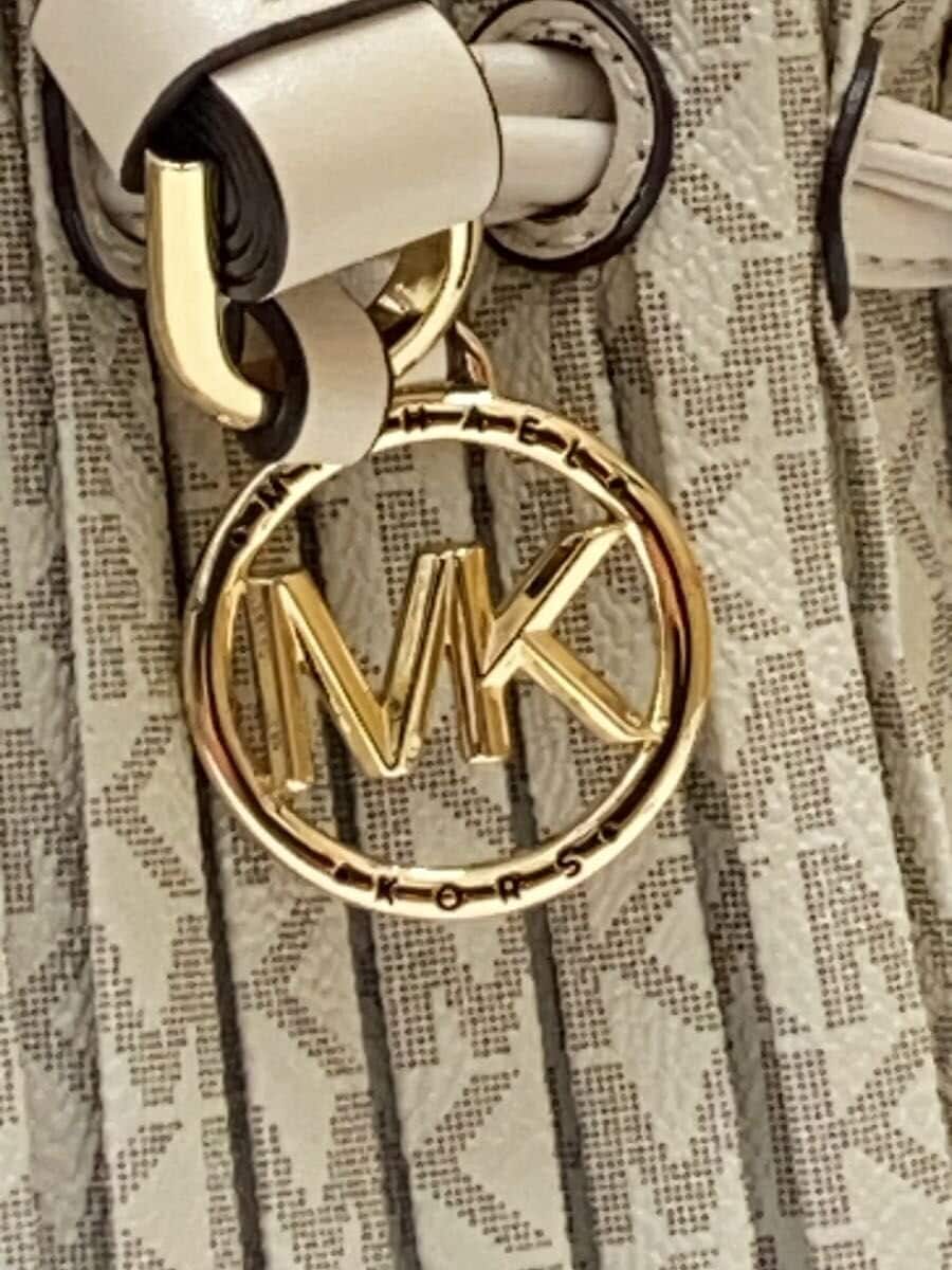 MICHAEL KORS Shoulder Bag PVC CRM Allover Pattern 30F1G9WT0V 5