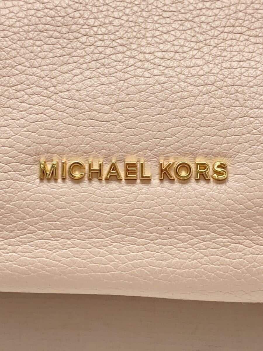 MICHAEL KORS Shoulder Bag Leather PNK Solid 30T0GOKH3L 5