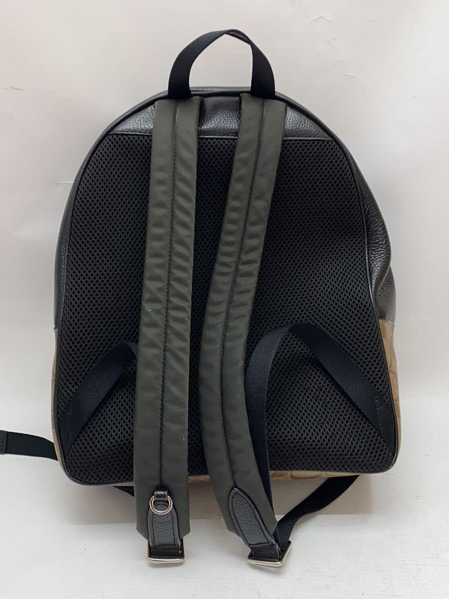 COACH Backpack Leather Black F76747 3